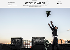 GREEN FINGERS : WEB DESIGN